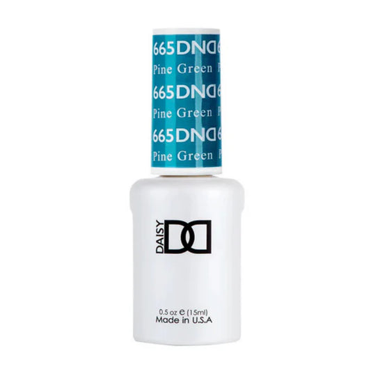 DND Gel Nail Polish 665 Pine Green
