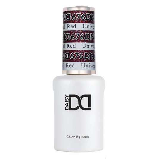 DND Gel Nail Polish 676 Universal Red