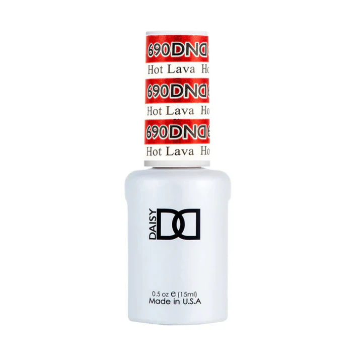 DND Gel Nail Polish 690 Hot Lava