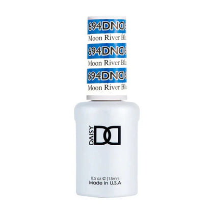 DND Gel Nail Polish 694 Moon River Blue