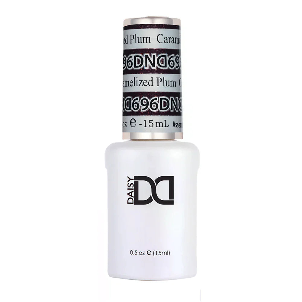 DND Gel Nail Polish 696 Carmelized Plum