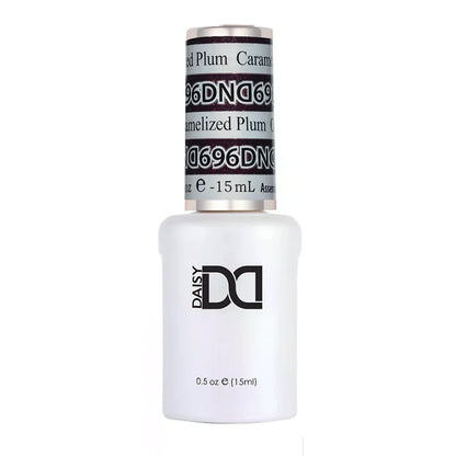 DND Gel Nail Polish 696 Carmelized Plum