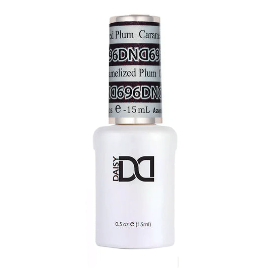 DND Gel Nail Polish 696 Carmelized Plum