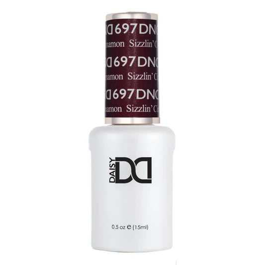 DND Gel Nail Polish 697 Sizzlin Cinnamon