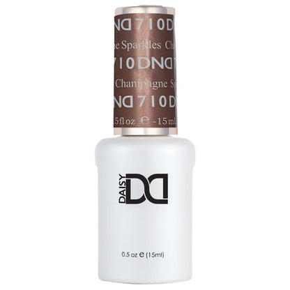 DND Gel Nail Polish 710 Champagne Sparkles