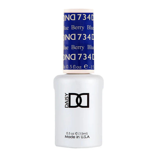 DND Gel Nail Polish 734 Berry Blue