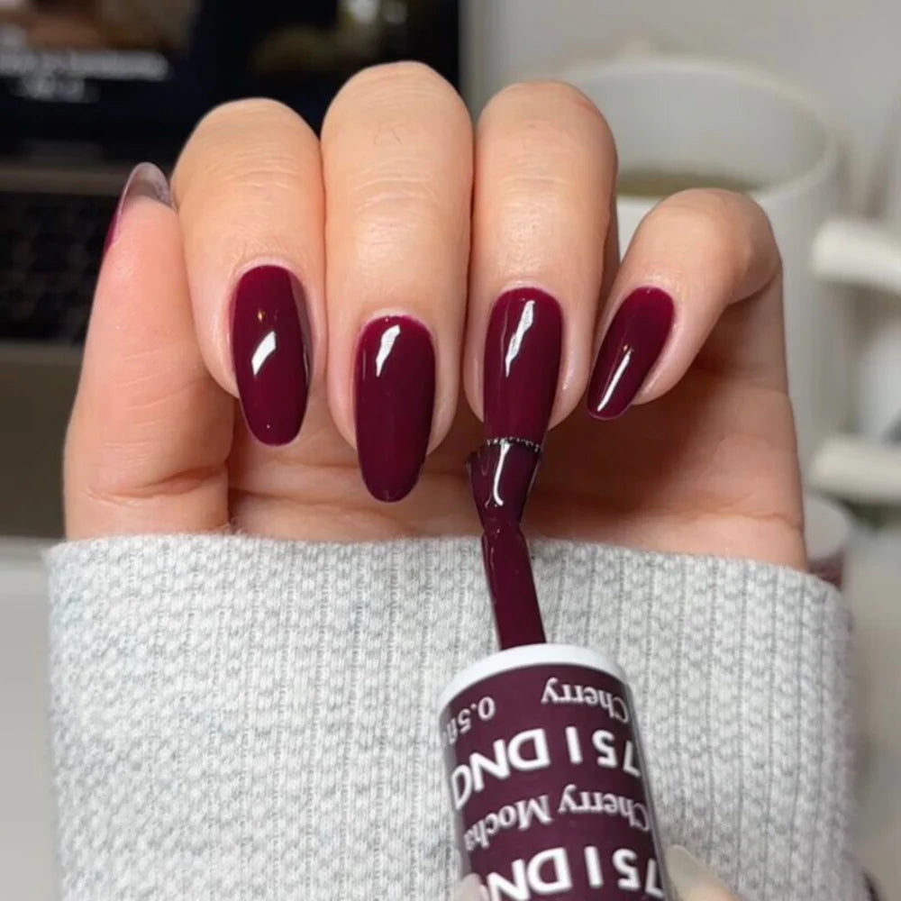 DND Gel Nail Polish 751 Cherry Mocha
