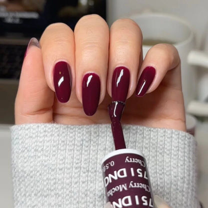 DND Gel Nail Polish 751 Cherry Mocha