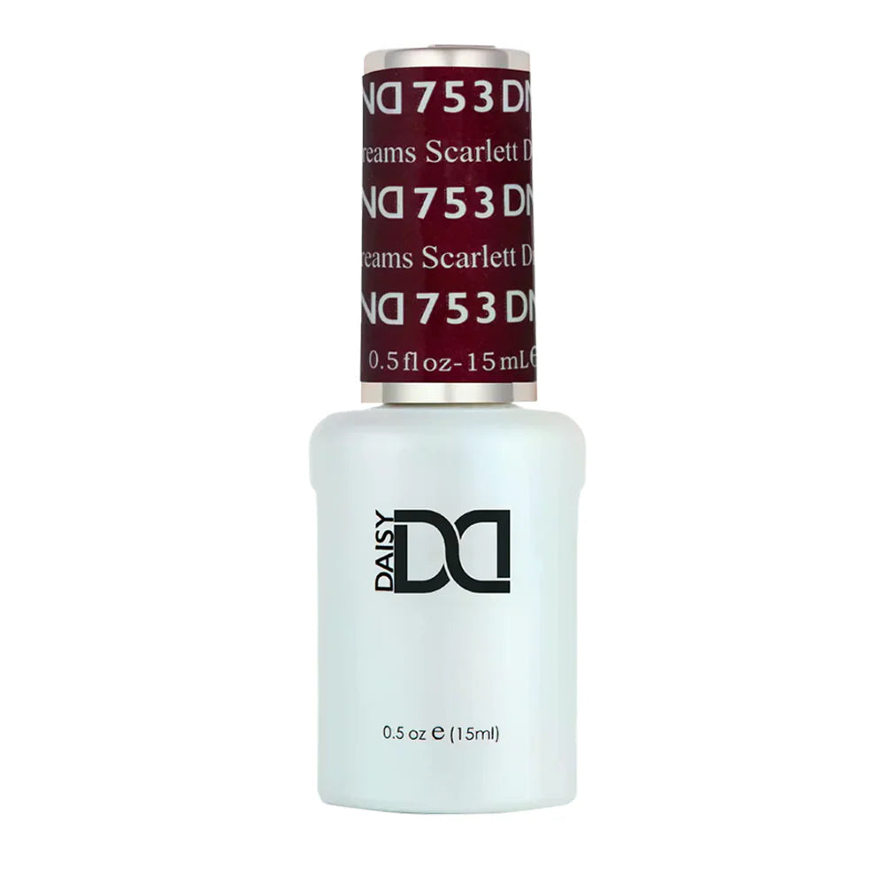 DND Gel Nail Polish 753 Scarlett Dreams