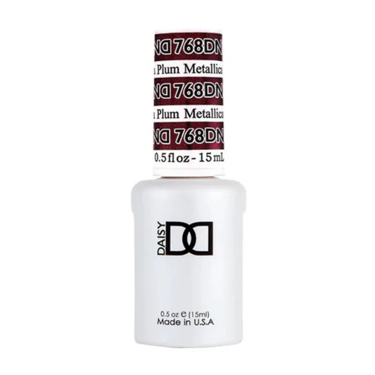 DND Gel Nail Polish 768 Metallica Plum