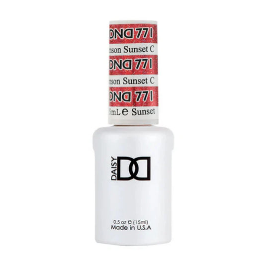 DND Gel Nail Polish 771 Crimson Sunset