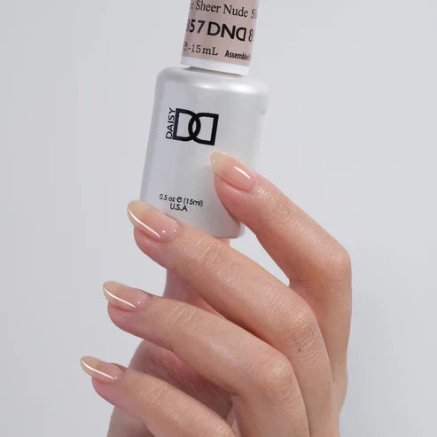 DND Gel Nail Polish 857 Sheer Nude