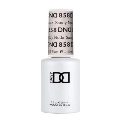 DND Gel Nail Polish 858 Sandy Nude