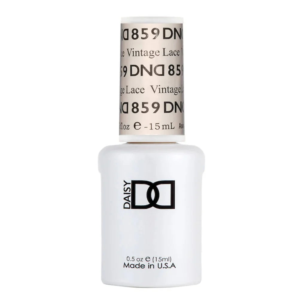 DND Gel Nail Polish 859 Vintage Lace