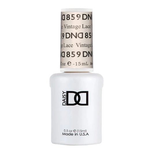 DND Gel Nail Polish 859 Vintage Lace