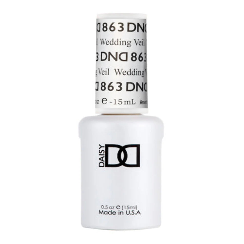 DND Gel Nail Polish 863 Wedding Veil
