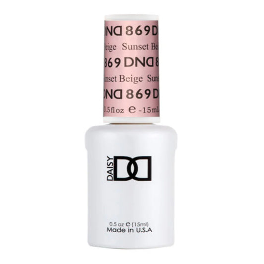 DND Gel Nail Polish 869 Sunset Beige