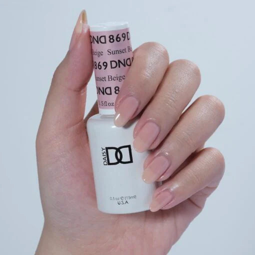 DND Gel Nail Polish 869 Sunset Beige