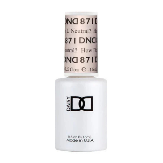DND Gel Nail Polish 871 How Do U Neutral?