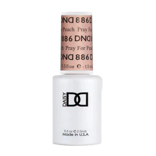 DND Gel Nail Polish 886 Pray For Peach