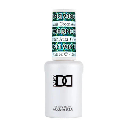 DND Gel Nail Polish 908 Green Aura