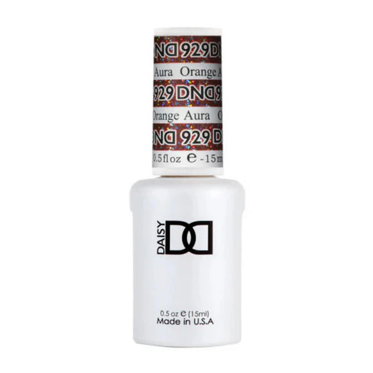 DND Gel Nail Polish 929 Orange Aura
