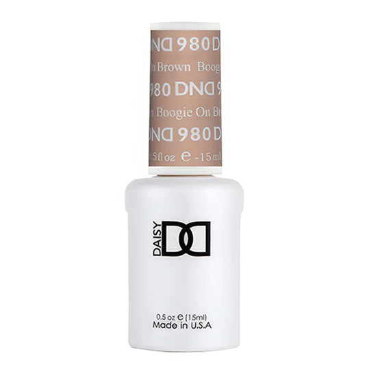 DND Gel Nail Polish 980 Boogie on Brown