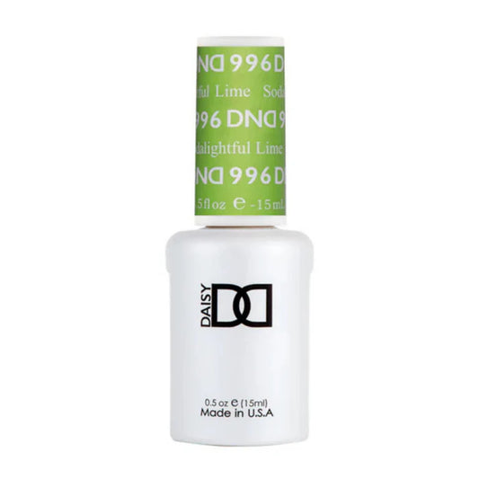 DND Gel Nail Polish 996 Sodalightful Lime