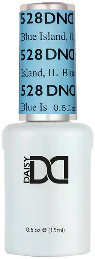 DND Gel Nail Polish 528 Blue Island