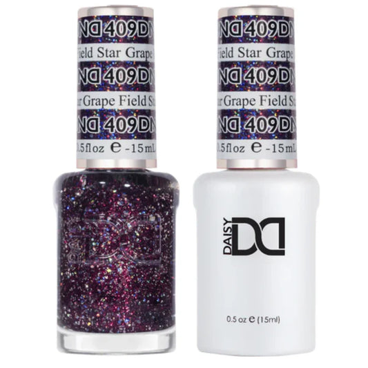 DND Gel and Lacquer Duo 409 Grape Field Star