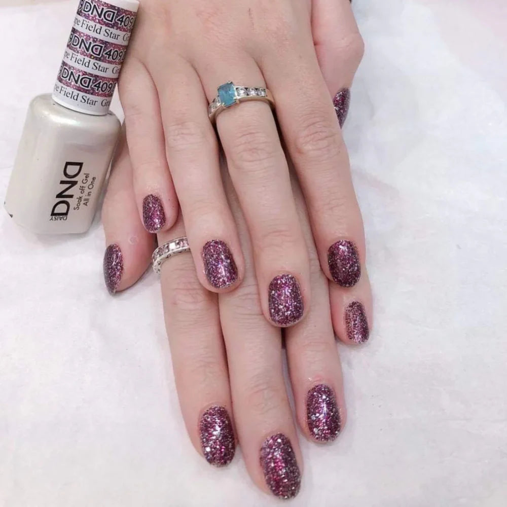 DND Gel and Lacquer Duo 409 Grape Field Star