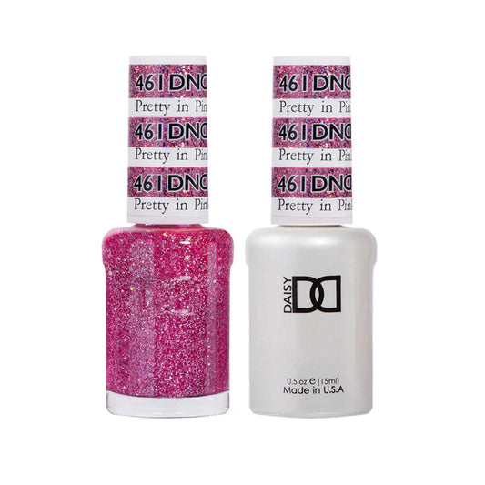 DND Gel and Lacquer Duo 461 Pretty In Pink Star