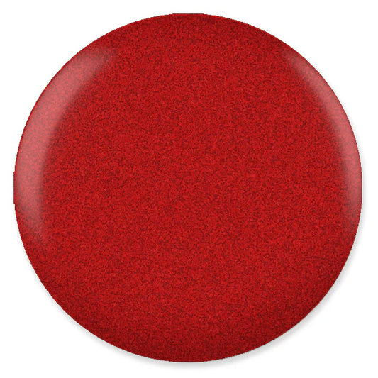 DND Gel and Lacquer Duo 476 Gold In Red