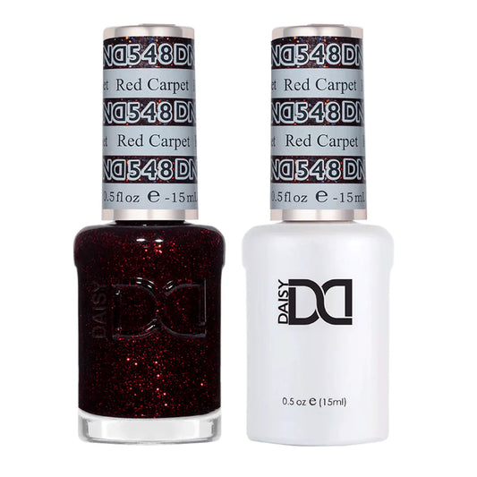 DND Gel and Lacquer Duo 548 Red Carpet