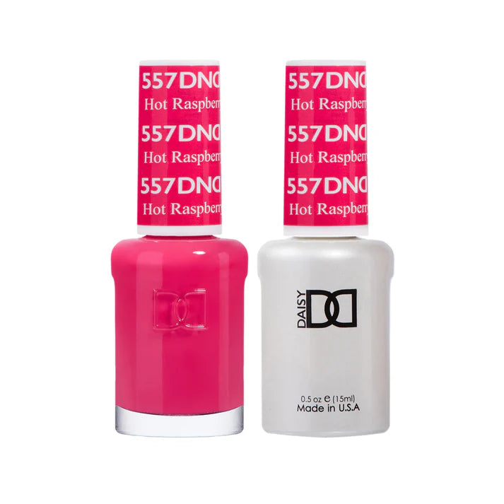 DND Gel and Lacquer Duo 557 Hot Raspberry
