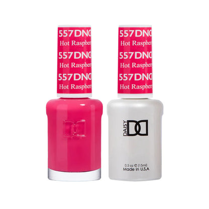DND Gel and Lacquer Duo 557 Hot Raspberry