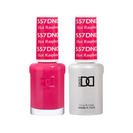 DND Gel and Lacquer Duo 557 Hot Raspberry