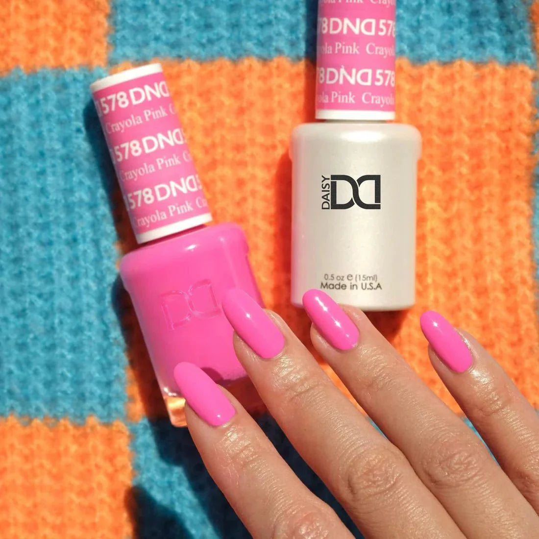 DND Gel and Lacquer Duo 578 Crayola Pink