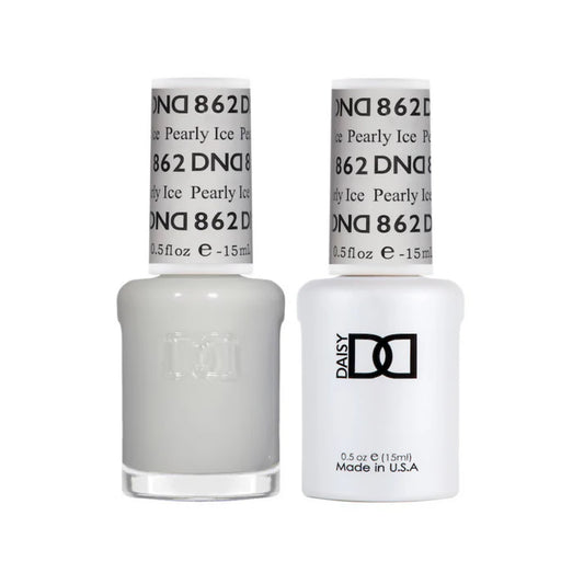 DND Gel and Lacquer Duo 862 Pearly Ice