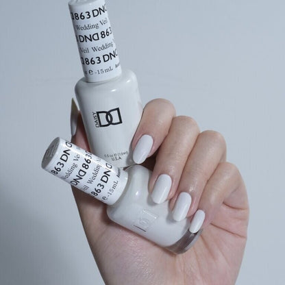 DND Gel and Lacquer Duo 863 Wedding Veil