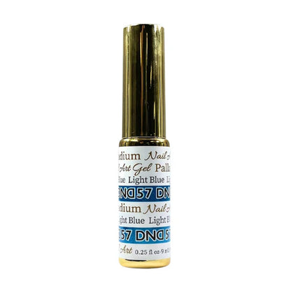 DND Nail Art Gel Liner Palladium 57 Light Blue
