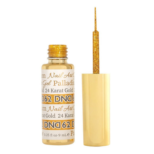 DND Nail Art Striper Palladium Liner 62 Gold