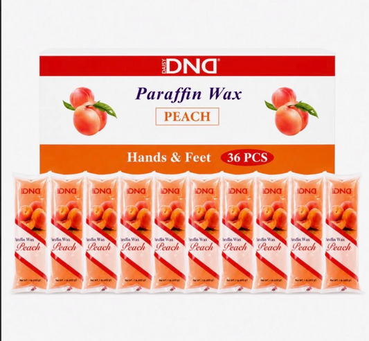 DND paraffin wax case peach