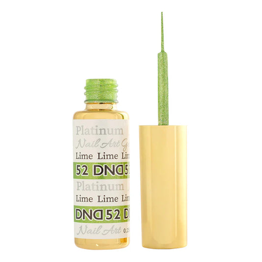 DND Platinum Gel Art Liner 52 Lime
