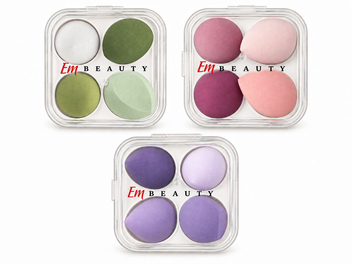Em Beauty 4 piece beauty blender set