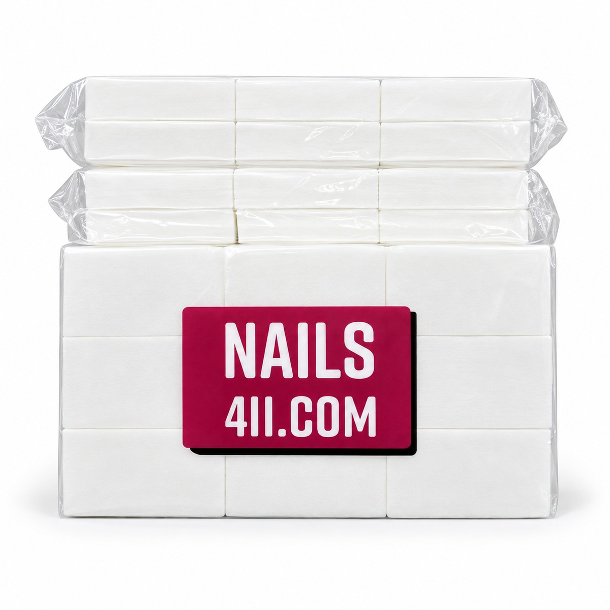 Em Beauty white lint free wipes pack
