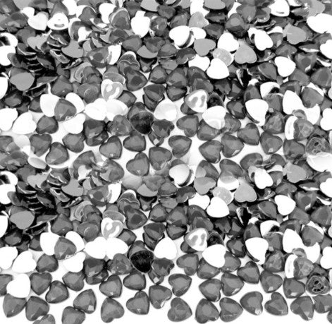 Grey heart stone