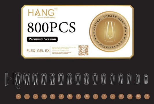 HANG TIP FLEX-GEL EX - SQUARE MEDIUM