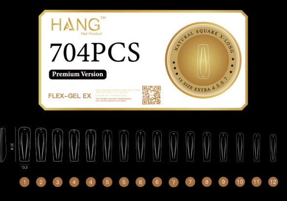 Hang tip box - x-square x-long