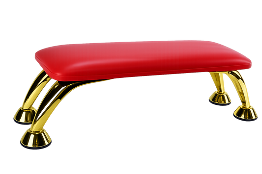 Manicure Leather Hand Pillow Small (Red)